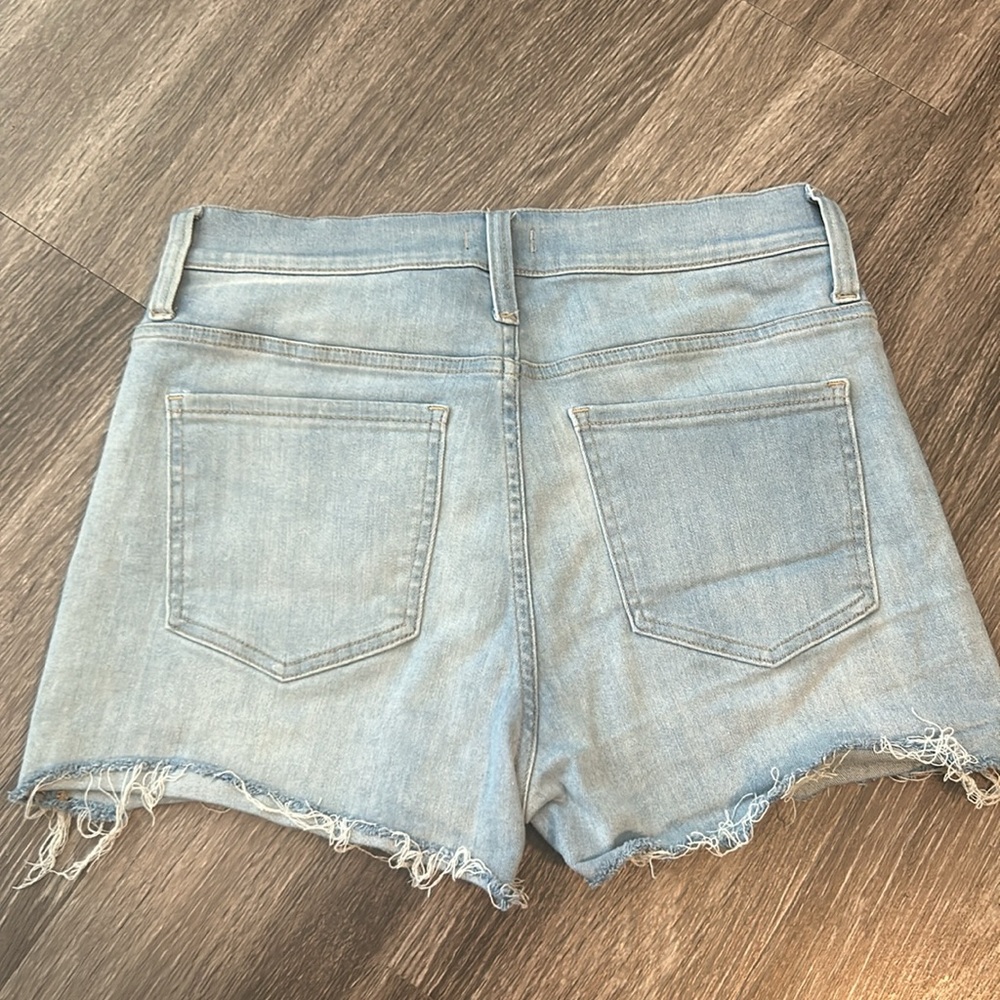 Express High Rise Jean Shorts - Picture 3 of 5